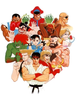 “Street Fighter II – The World Warrior” artwork 2